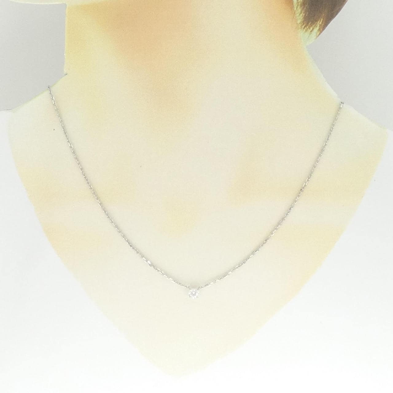 カルティエ ネックレス 0.29CT G VVS1 EXT