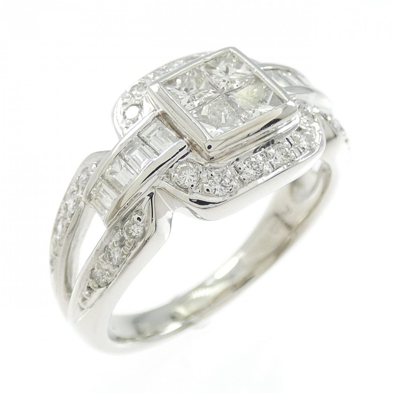PT900 ダイヤモンド リング 1.00CT