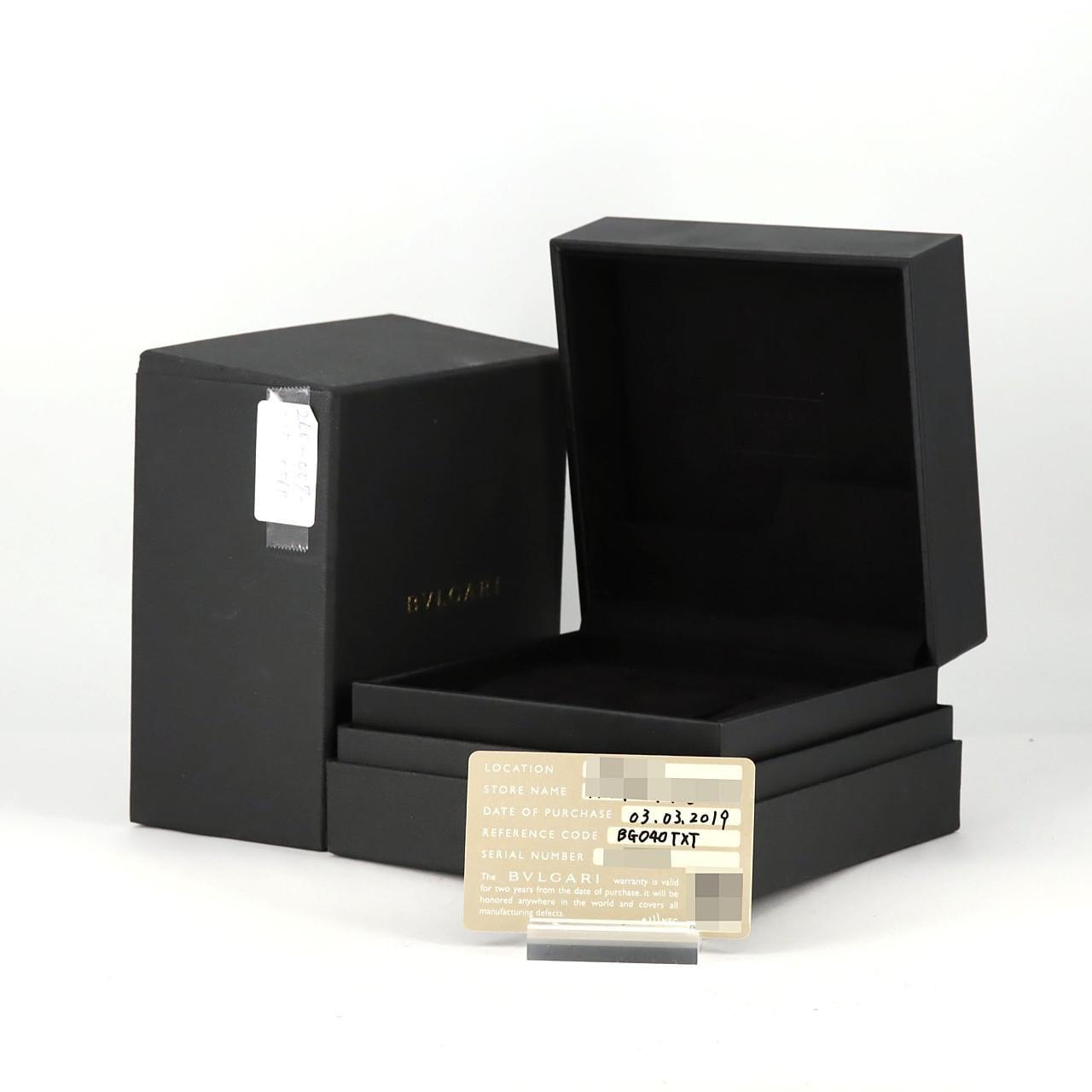 ブルガリ オクトフィニッシモ TI BGO40TXT/102713 TI 自動巻