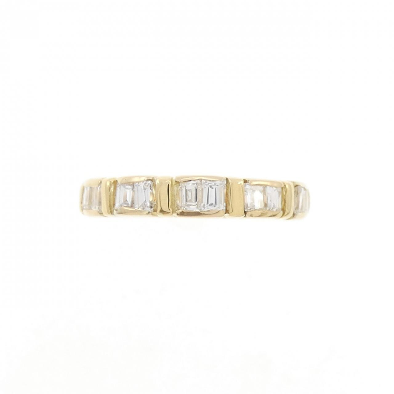 K18YG ダイヤモンド リング 0.432CT