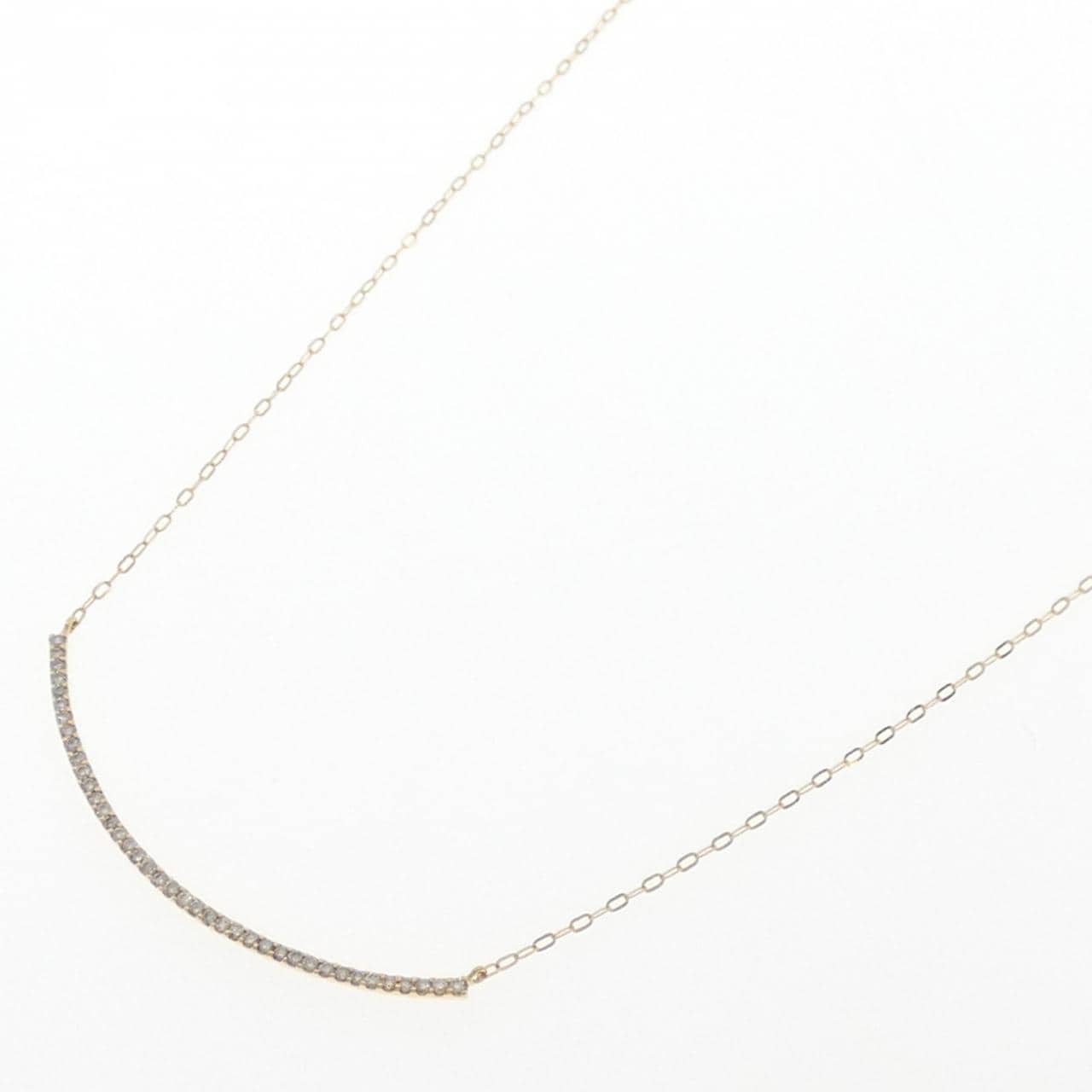 K18YG ダイヤモンド ネックレス 0.20CT
