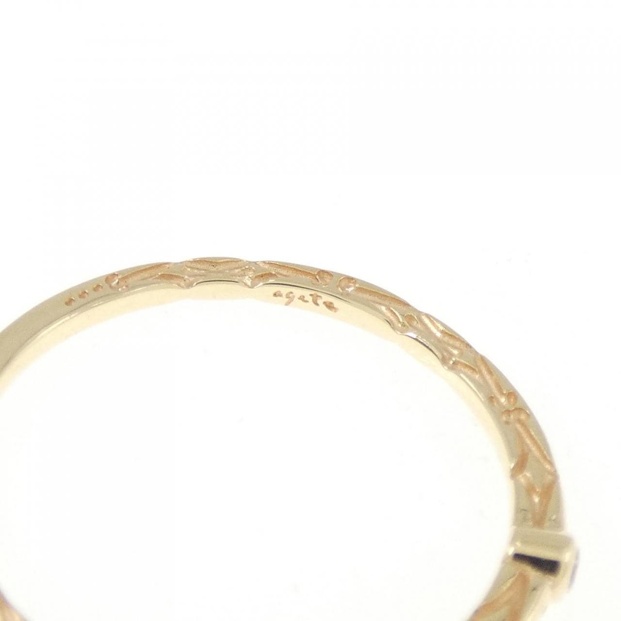 アガット ダイヤモンド リング 0.01CT