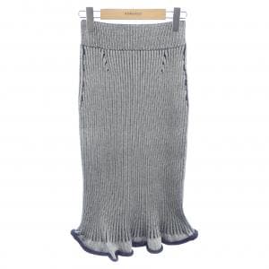 ルイヴィトン LOUIS VUITTON リブドニットトランペットヘム FMKZ98LJ3 スカート