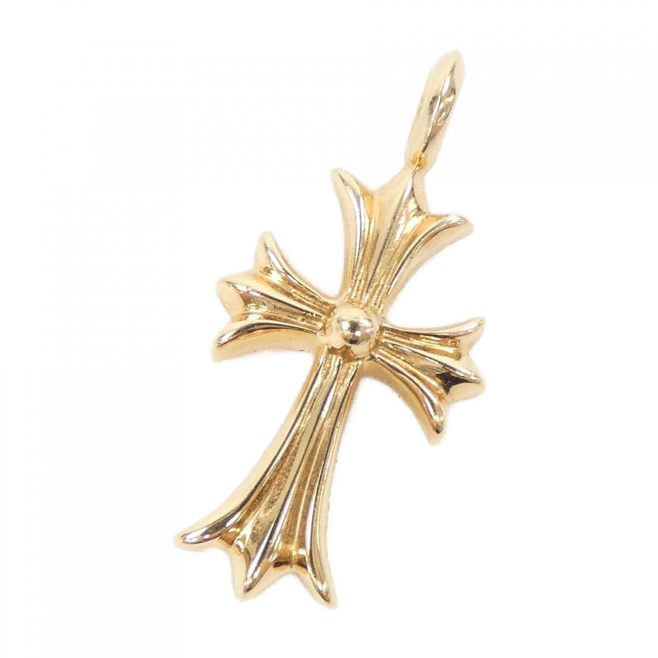 クロムハーツ CHROME HEARTS TINY CH CROSS F PAVE DMND　タイニーファットクロス 202033746GLDXXX011 ペンダント