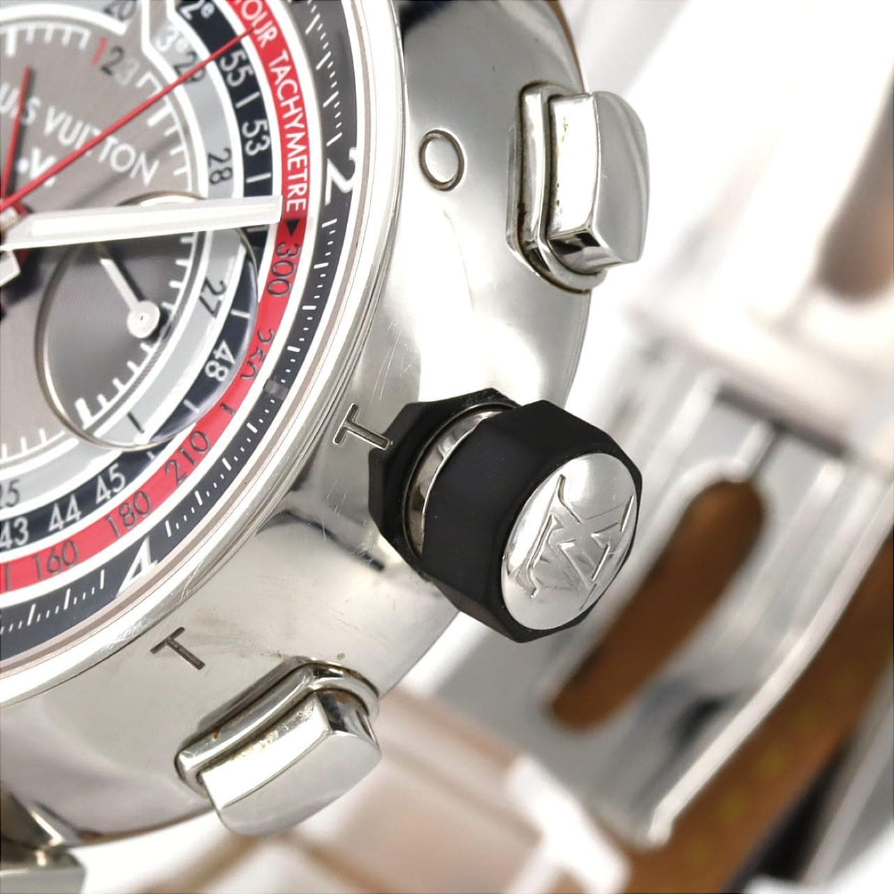 【ノーメンテナンス還元価格】ルイヴィトン タンブールクロノヴォワイヤージュⅡ LIMITED Q102C SS 自動巻