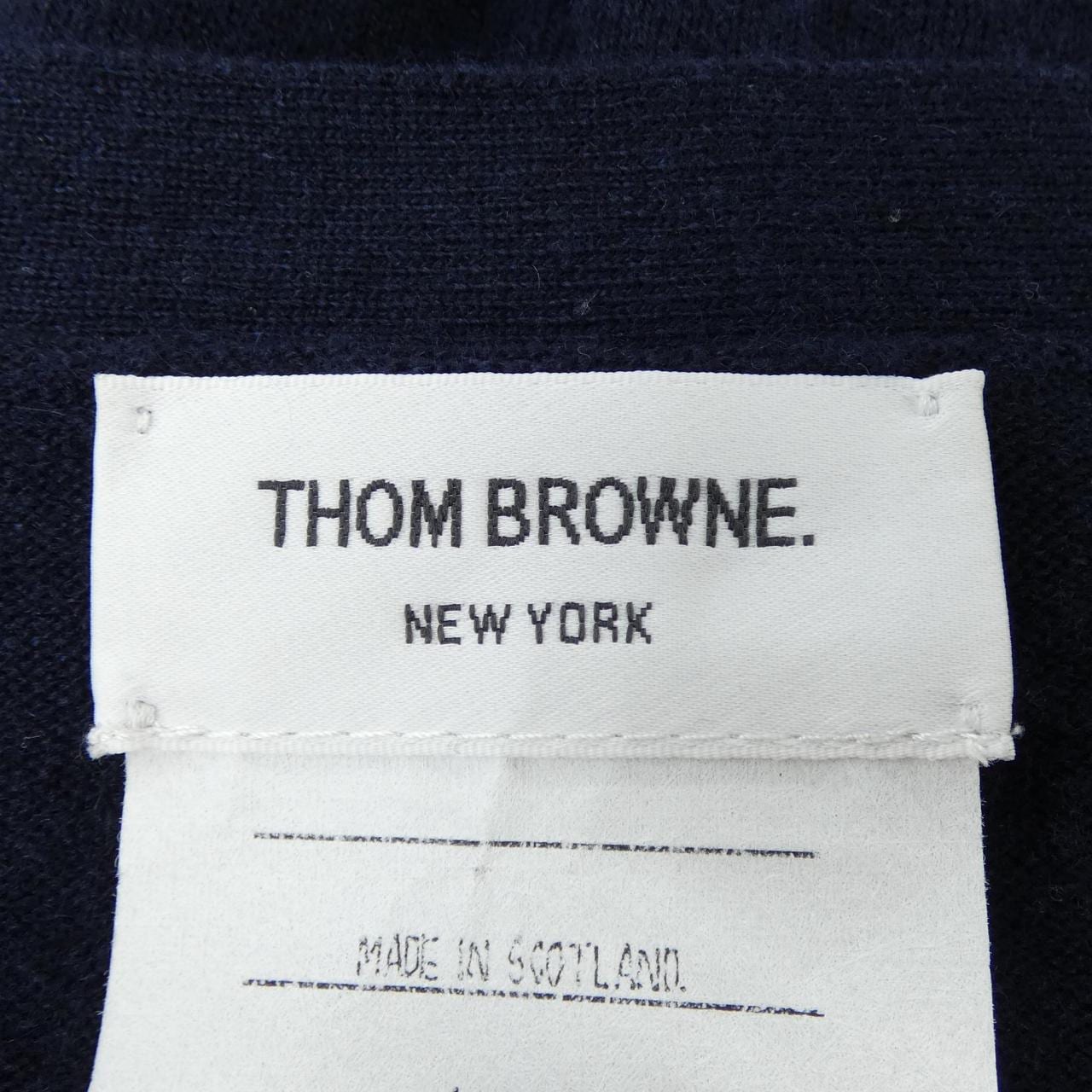 トムブラウン THOM BROWNE クラシック カシミヤ 4BAR Vネック MKC001A カーディガン