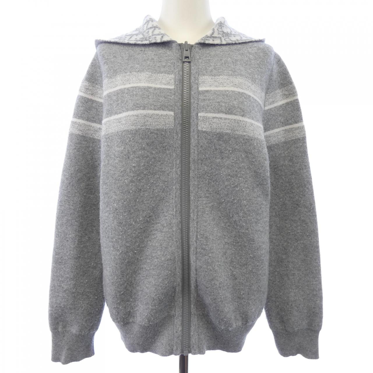 クリスチャンディオール CHRISTIAN DIOR ディオール オブリーク テクニカル カシミヤ 054G12AM055 パーカー