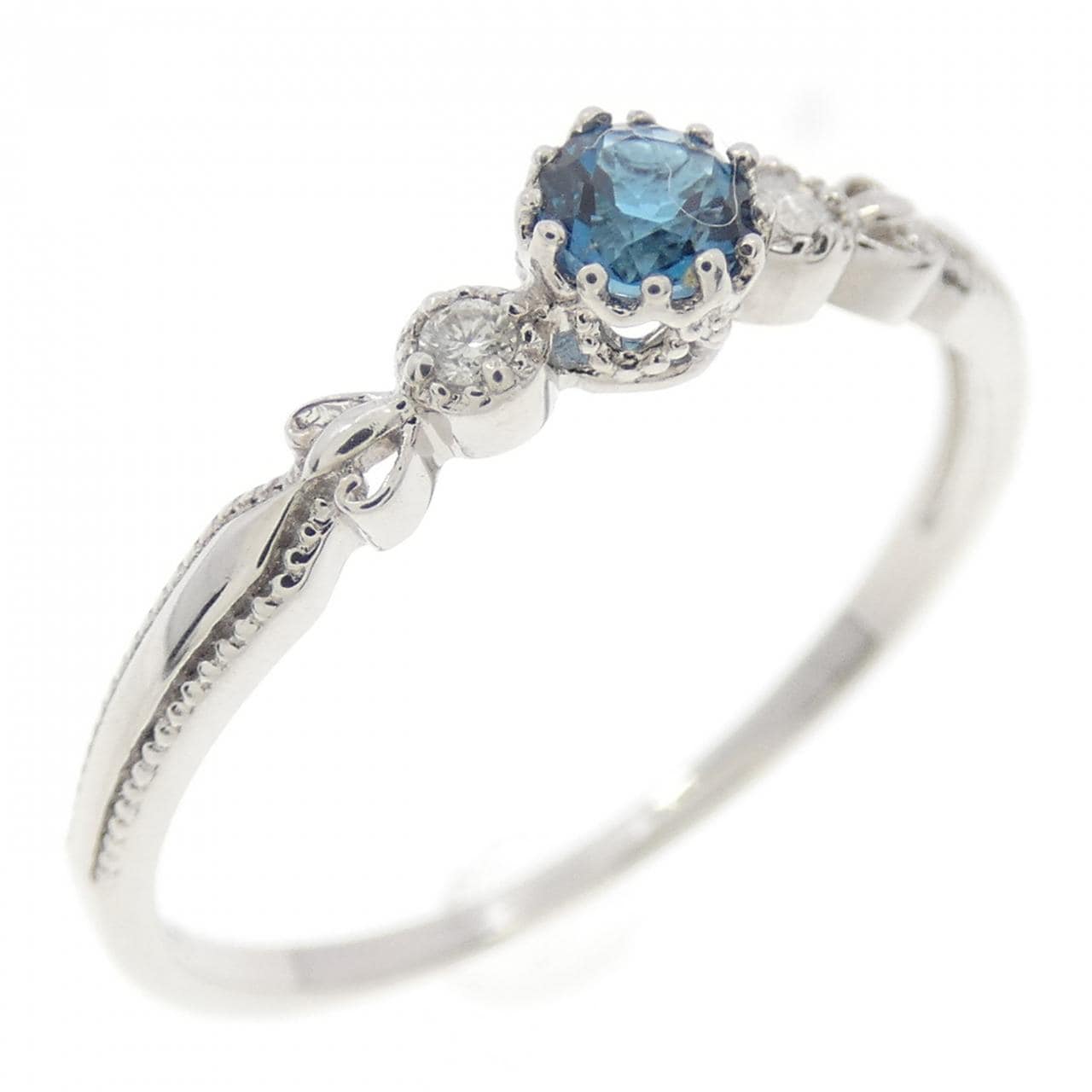 K10WG ブルートパーズ リング