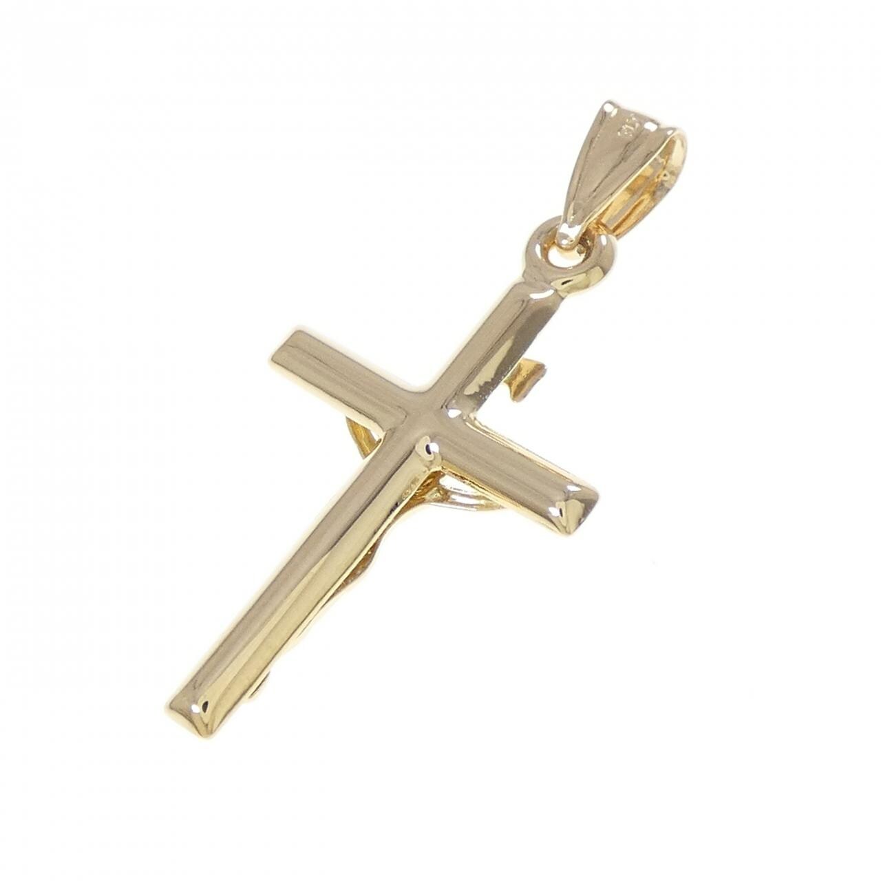 K18YG クロス ペンダント