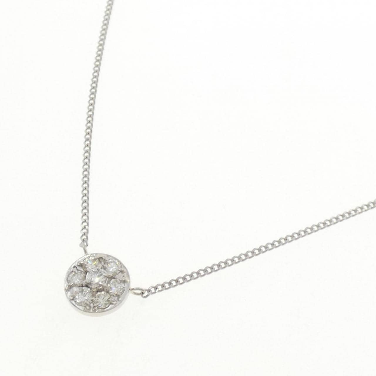 PT900/PT850 ダイヤモンド ネックレス 0.50CT