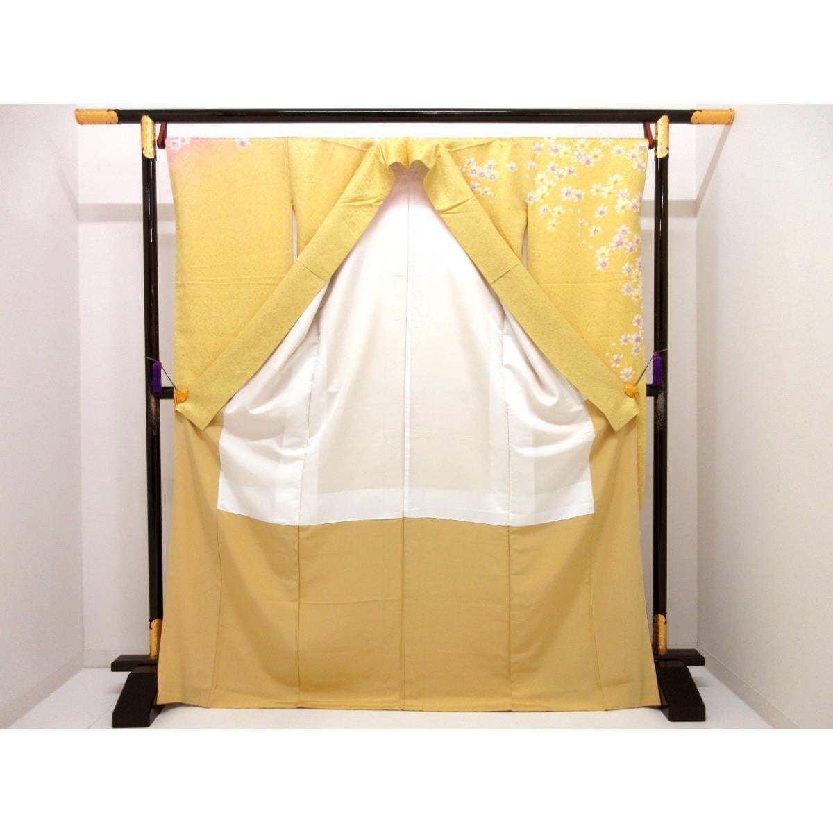 【未使用品】振袖　友禅加工　ボカシ染