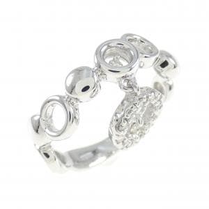 K18WG ダイヤモンド リング 0.09CT