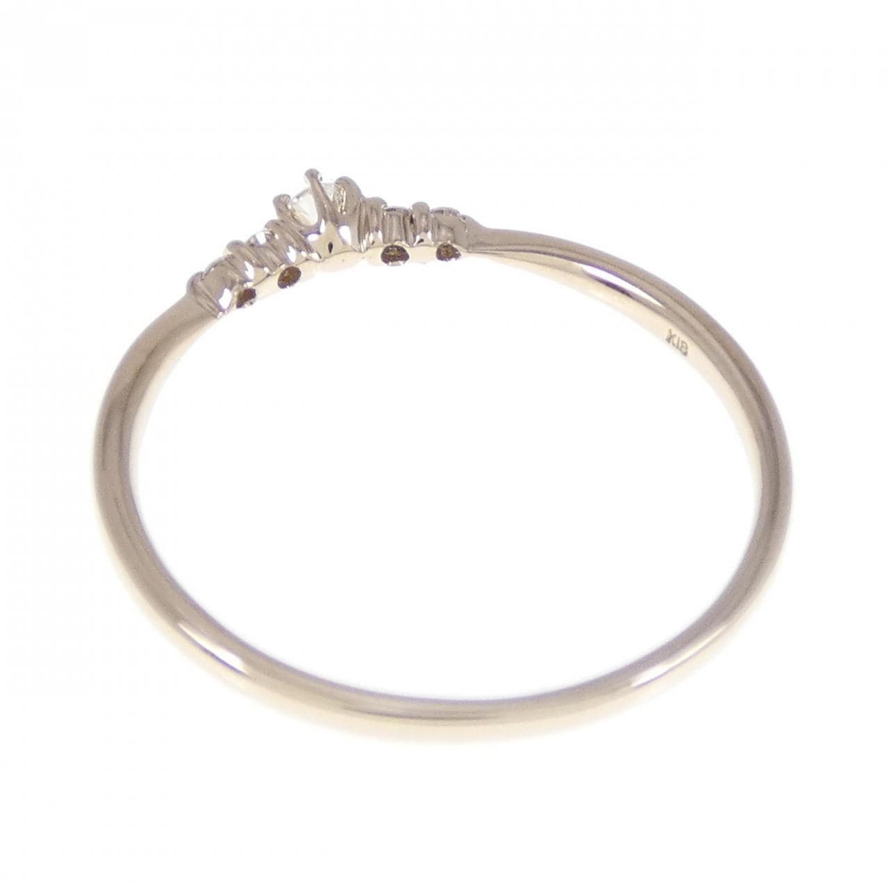 K18YG ダイヤモンド リング 0.08CT
