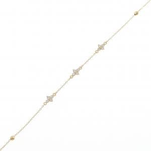 K18YG ダイヤモンド ブレスレット 0.11CT