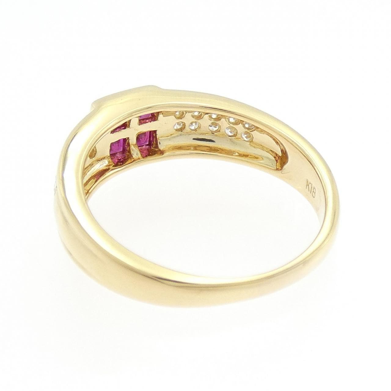 K18YG ruby ring 0.70CT