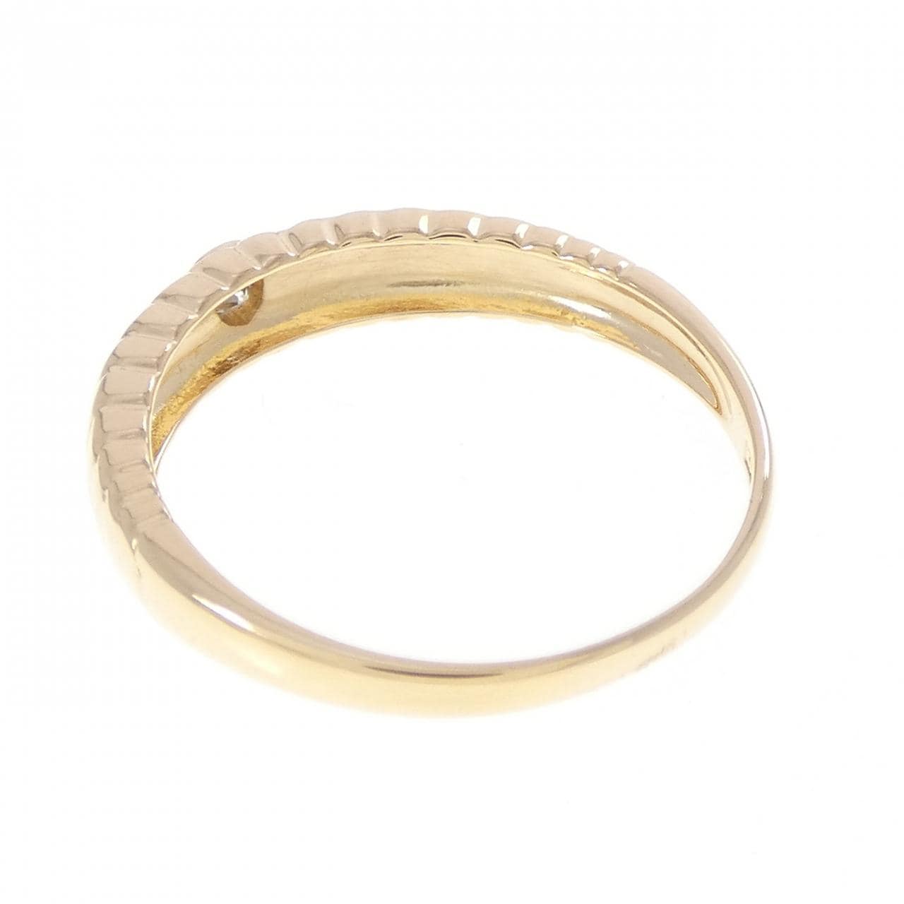 K18YG ダイヤモンド リング 0.06CT