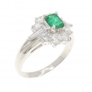 PT エメラルド リング 0.39CT