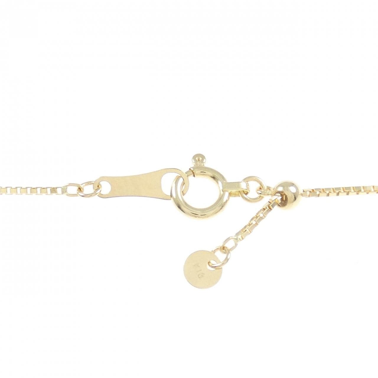 K18YG エメラルド ネックレス 0.59CT