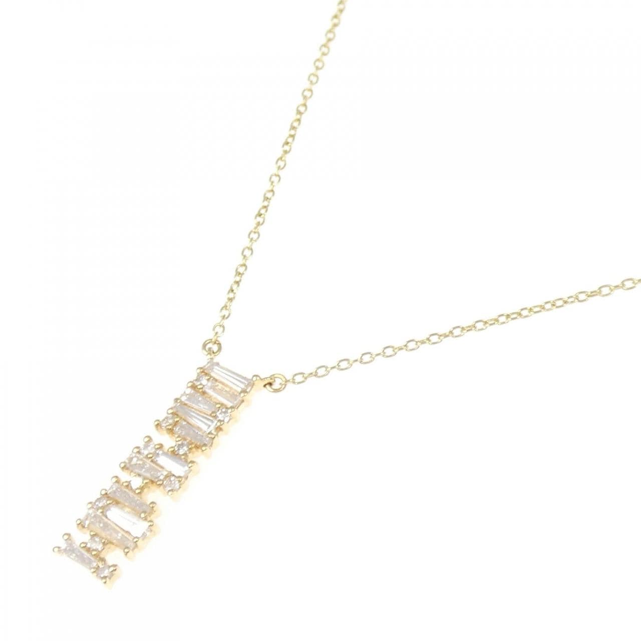 【新品】K18YG ダイヤモンド ネックレス 0.51CT