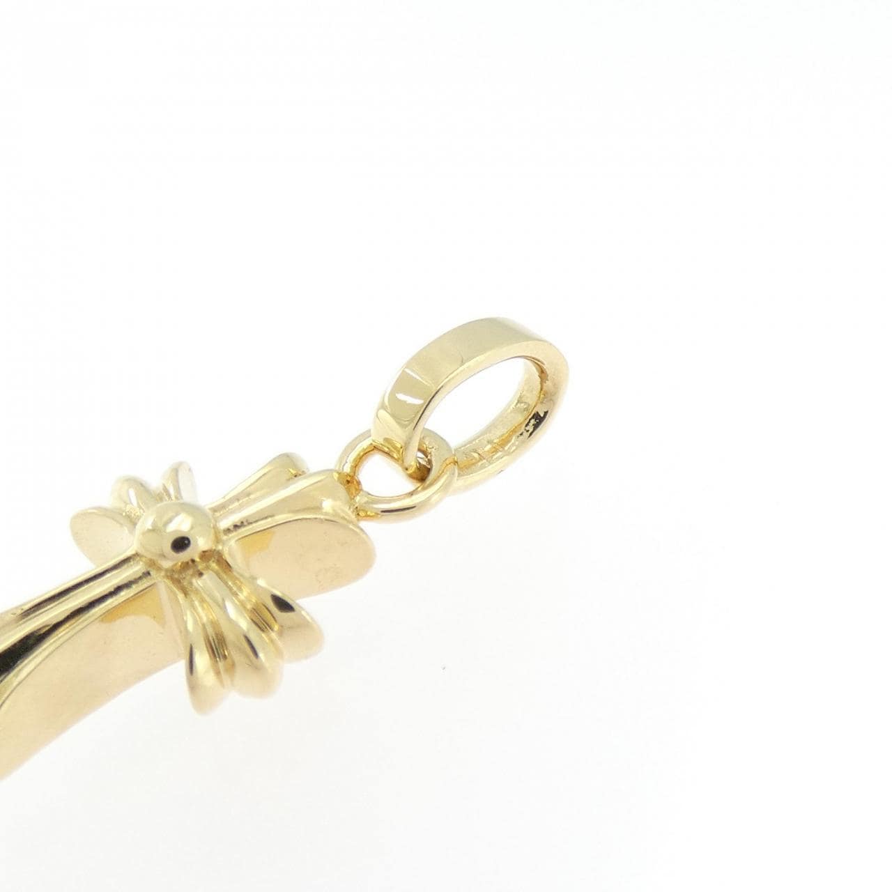 【新品】K18YG クロス ペンダント