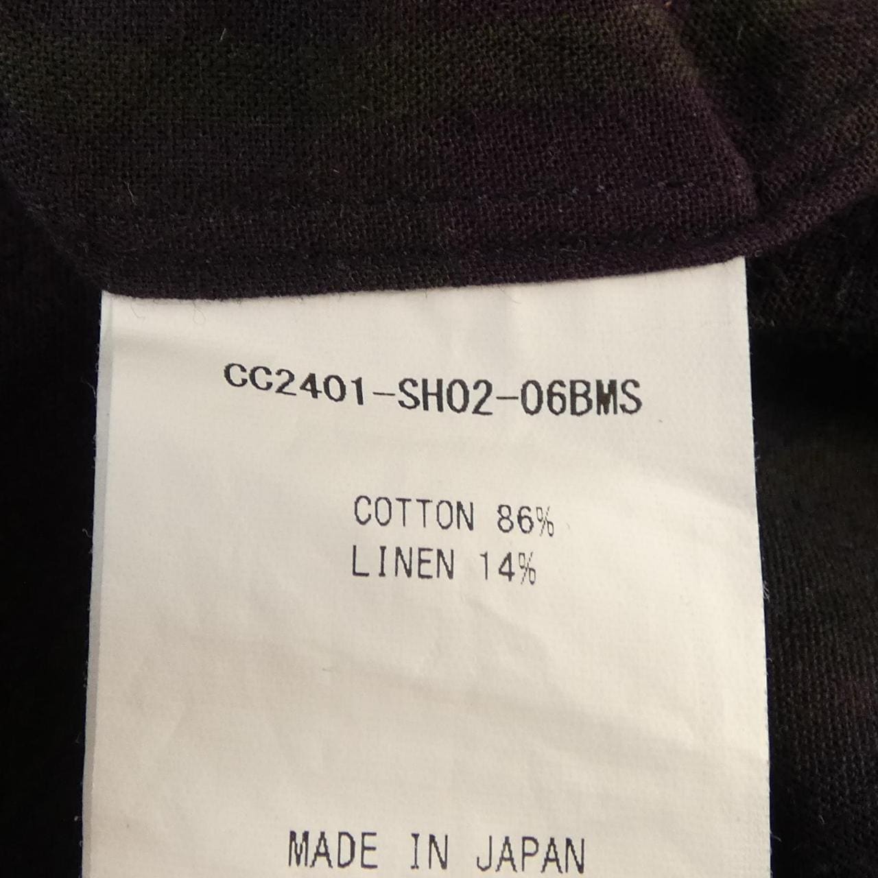 コロニークロージング COLONY CLOTHING CC2401-SH02-06MS シャツ