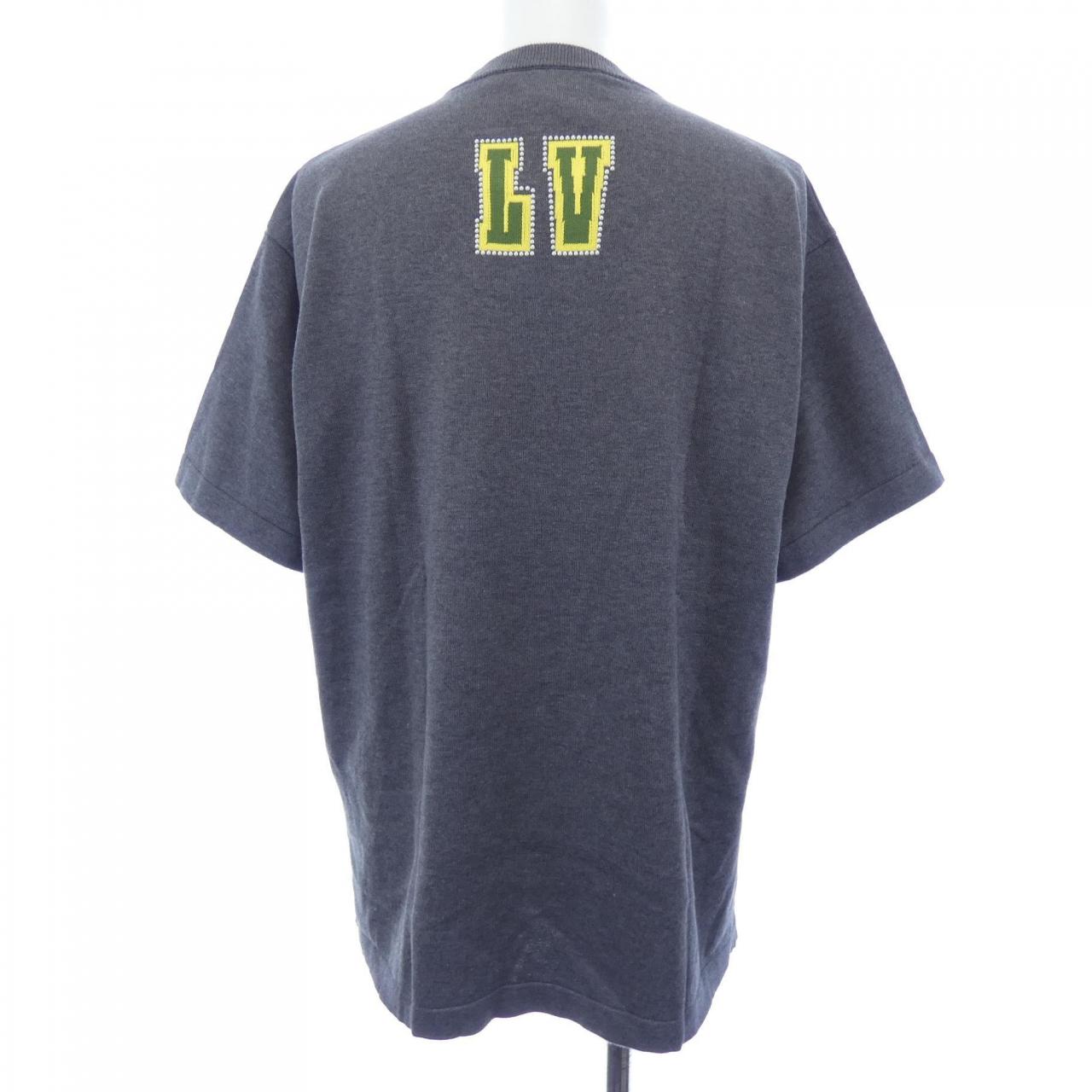 ルイヴィトン LOUIS VUITTON エンベリッシュドショートスリーブコットンクルーネック HSN15WAUR ニット