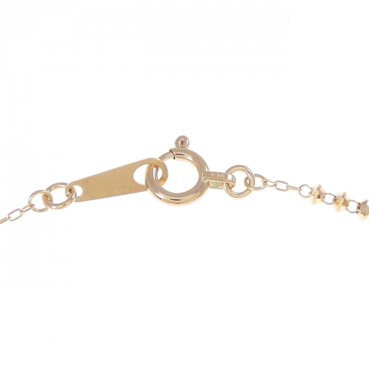 K18PG 淡水パール ブレスレット