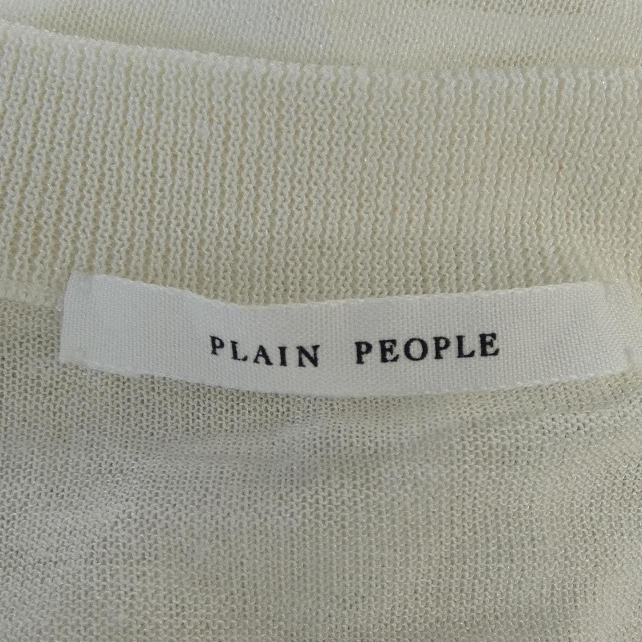 プレインピープル PLAIN PEOPLE ニット