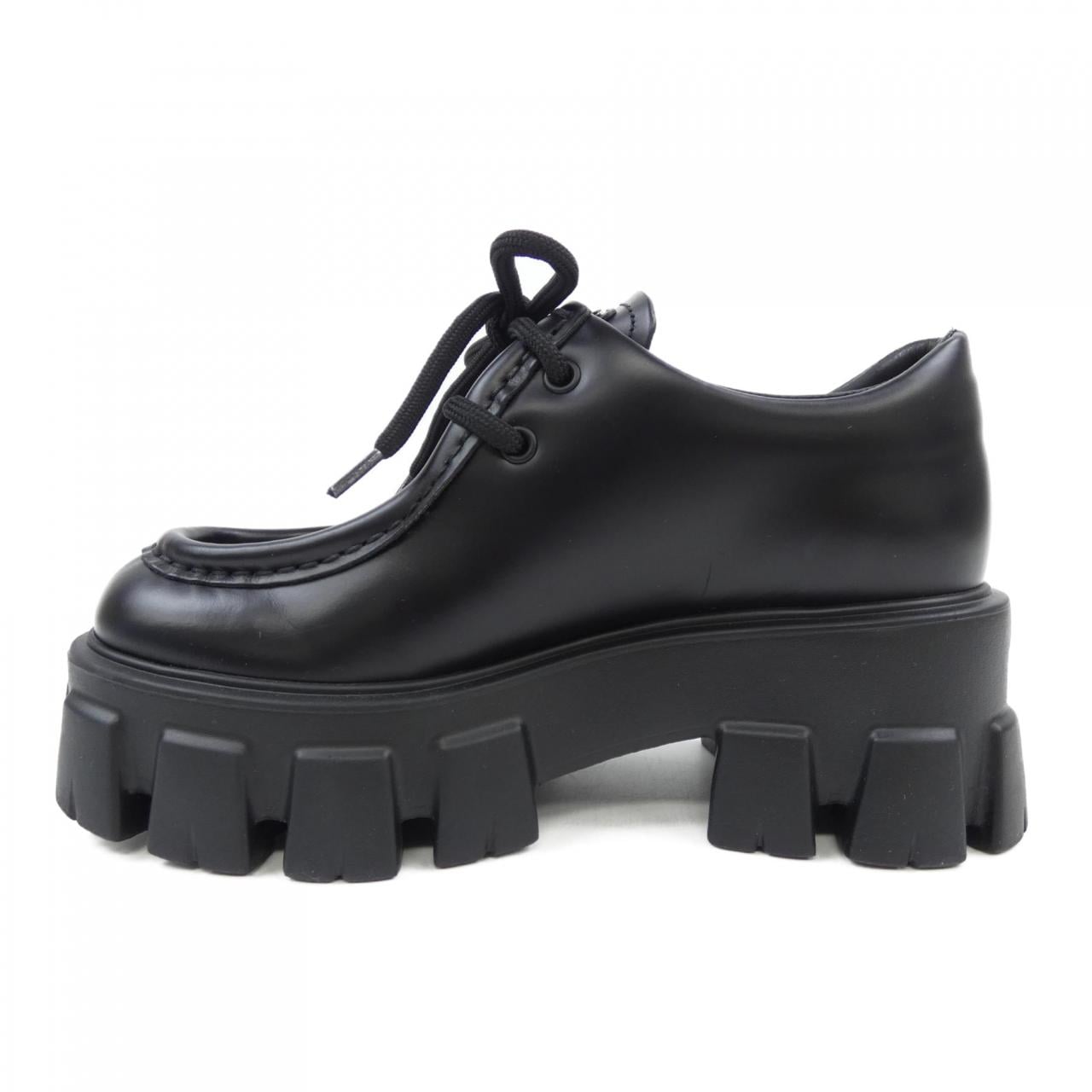 プラダ PRADA モノリス トライアングルロゴ 1E254N シューズ