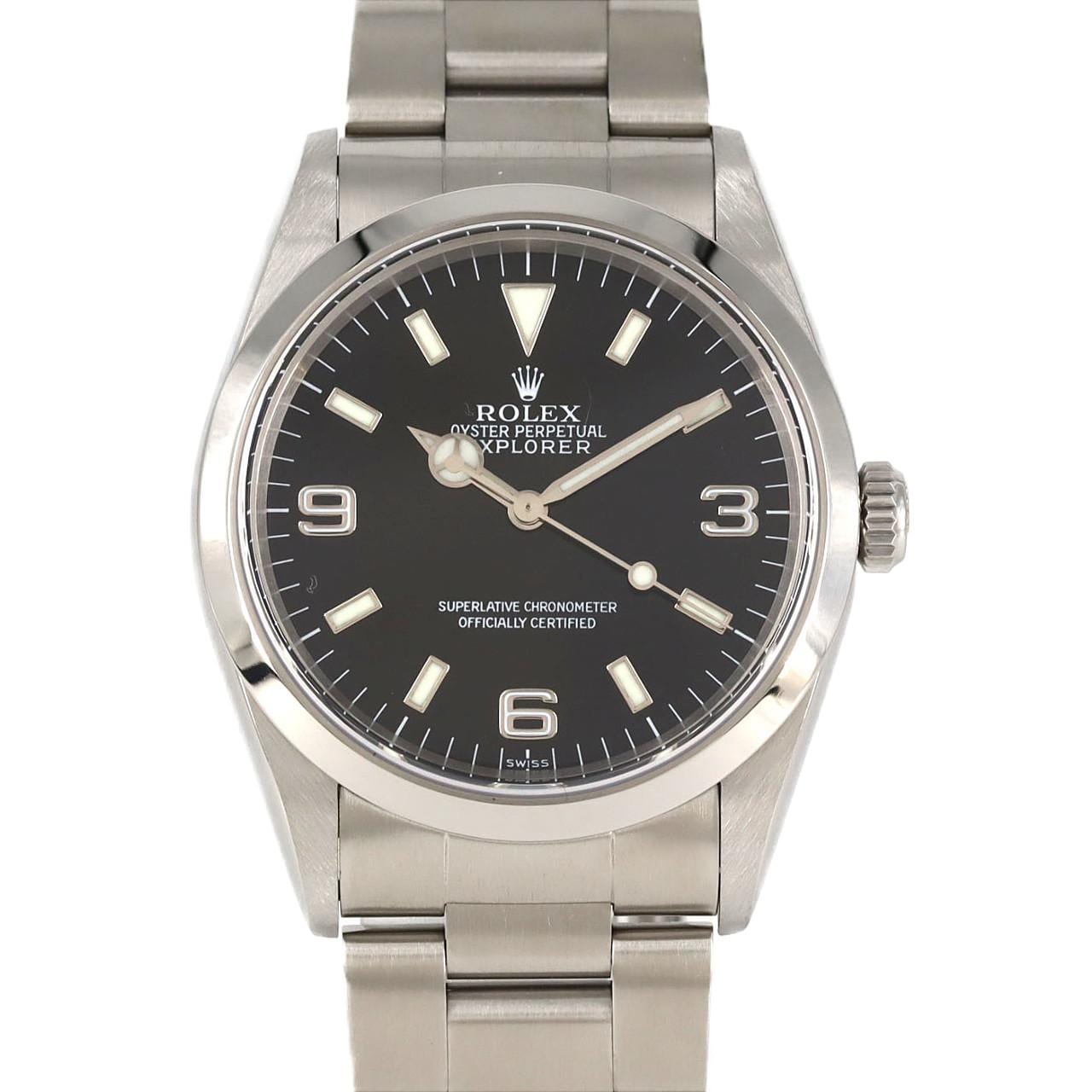 ロレックス エクスプローラーI 14270 SS 自動巻 A番