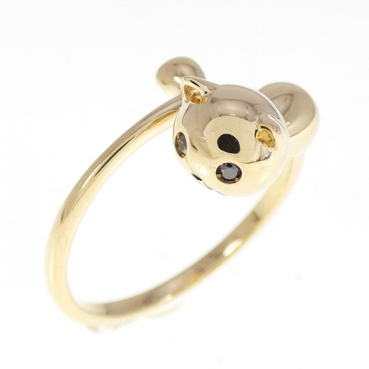 K18YG貓鑽石0.02CT