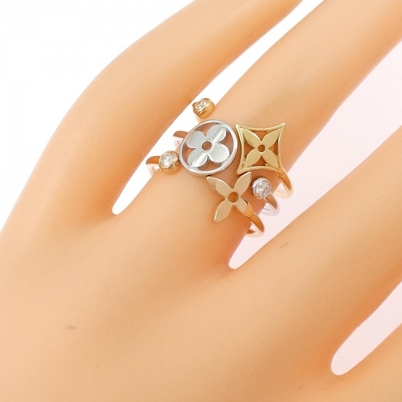 ルイヴィトン バーグモノグラム イディール リング