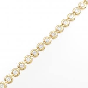 K18YG ダイヤモンド ブレスレット 2.85CT