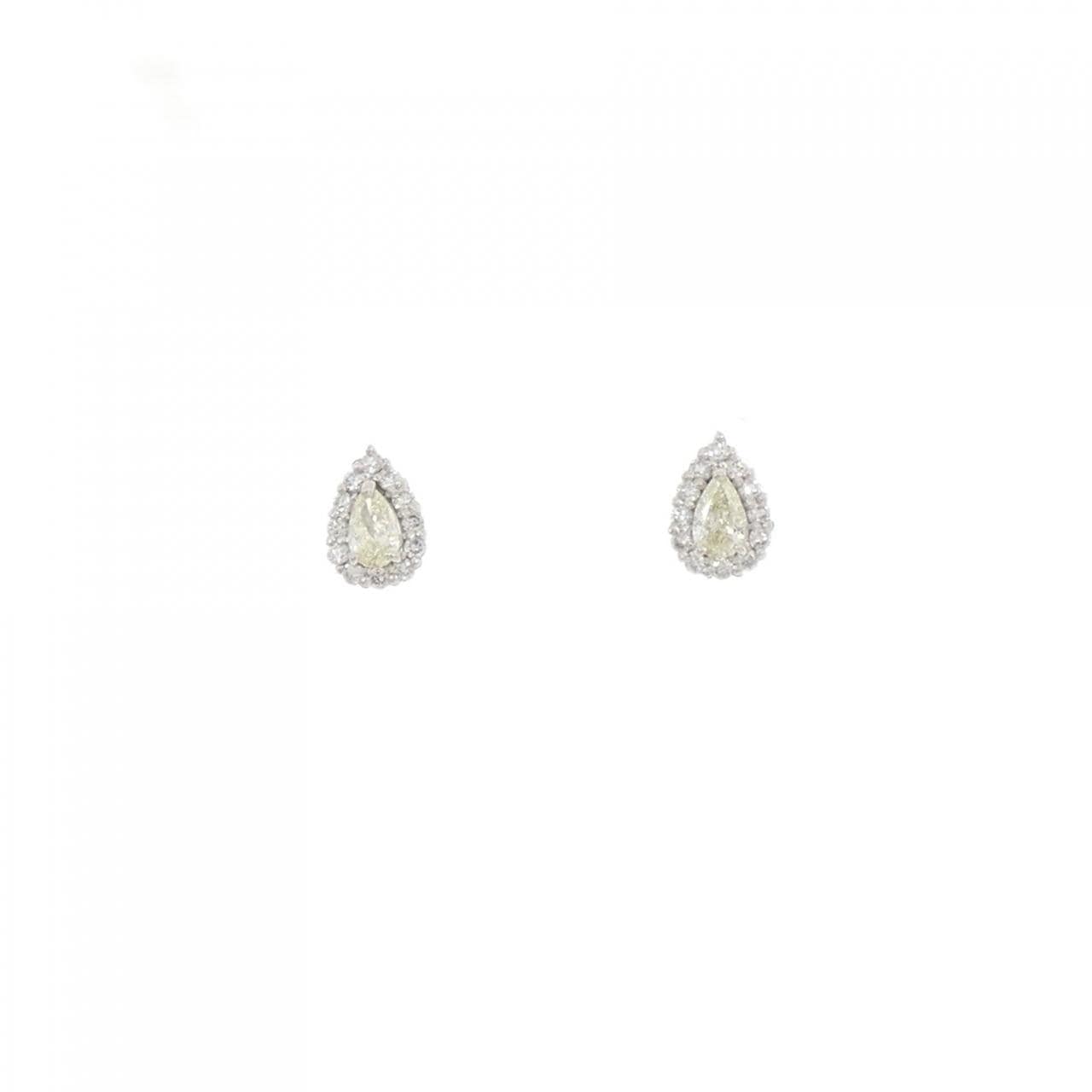 【新品】PT900 ダイヤモンド ピアス 0.20CT