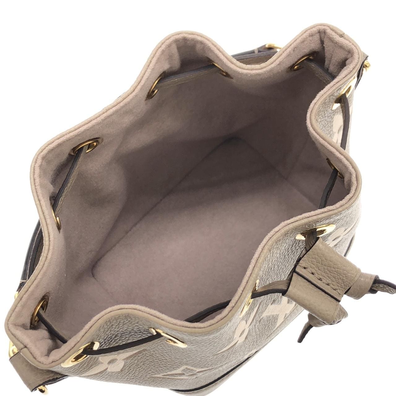 ルイヴィトン バイカラー モノグラム アンプラント ナノ ノエ M46291 ショルダーバッグ