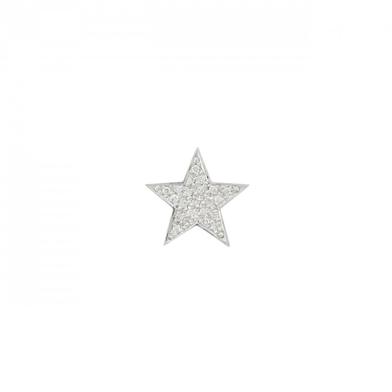 ビジュードエム お星様ピアス ピアス 0.10CT 片耳