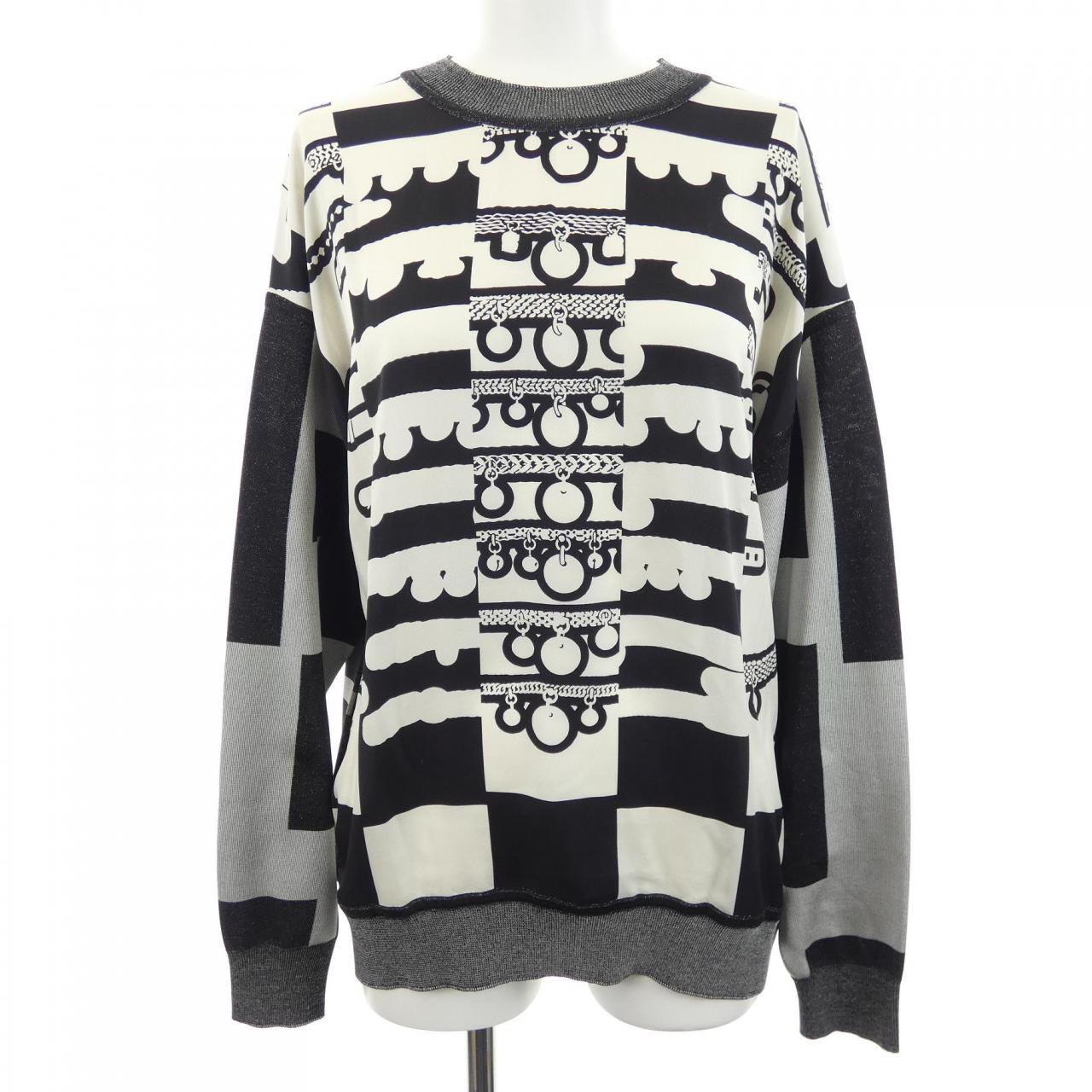 エルメス HERMES LE TRESOR DE MEDOR RAYURE 2H2835D5 ツイルレーヌ トップス