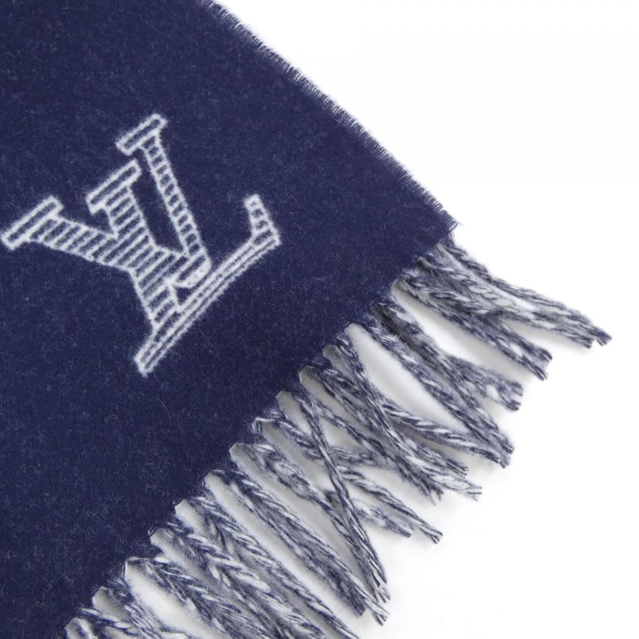 ルイヴィトン LOUIS VUITTON モノグラムシャドウ M79186 MUFFLER