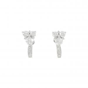 PT900 ダイヤモンド イヤリング 1.34CT