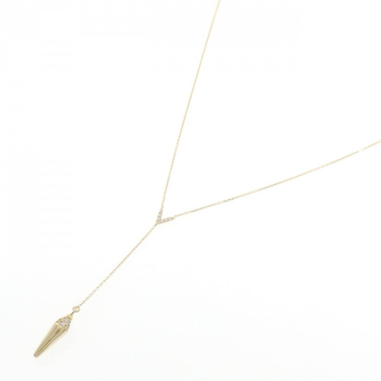 K10YG キュービック ネックレス