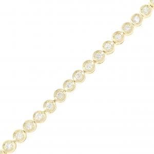 K18YG ダイヤモンド ブレスレット 3.38CT
