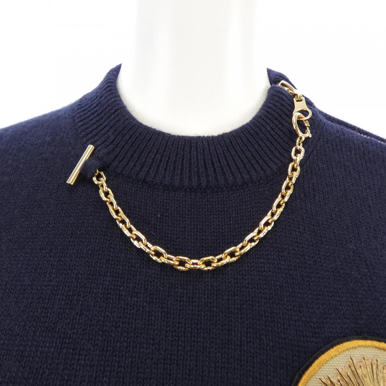 ルイヴィトン LOUIS VUITTON チェーンディテールパッチセーター FQKL14FZ3 ニット