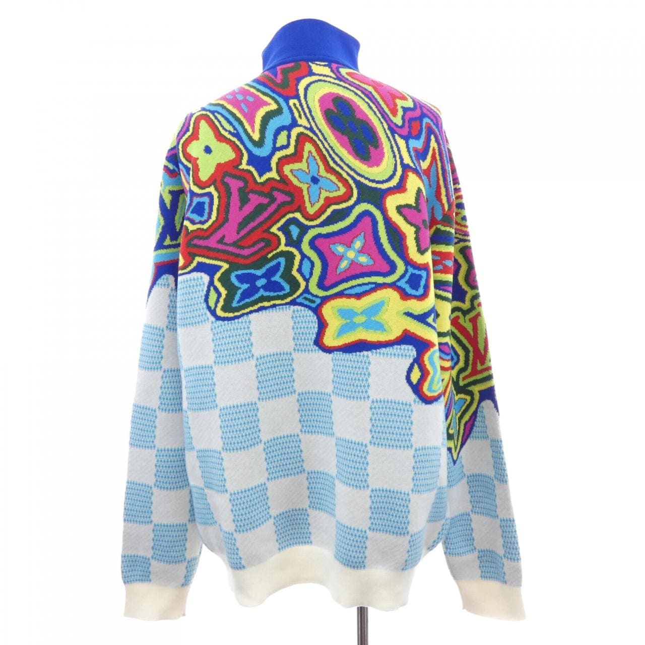 ルイヴィトン LOUIS VUITTON ディストーテッドモノグラムダミエ HKN79WZLW ニット