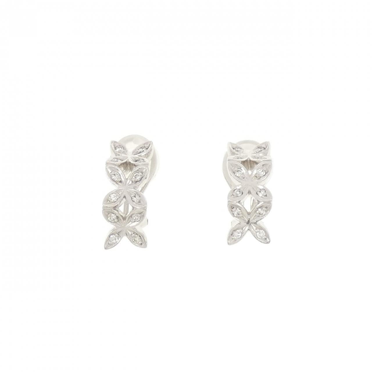 ミキモト ダイヤモンド イヤリング 0.16CT