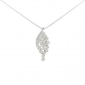 PT950/PT850 ダイヤモンド ネックレス 1.00CT