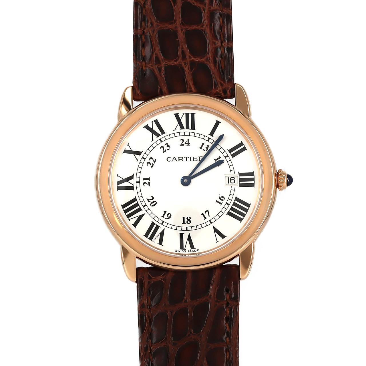 Cartier Rondo Solo LM SSxPG W6701008 SSxPG Quartz