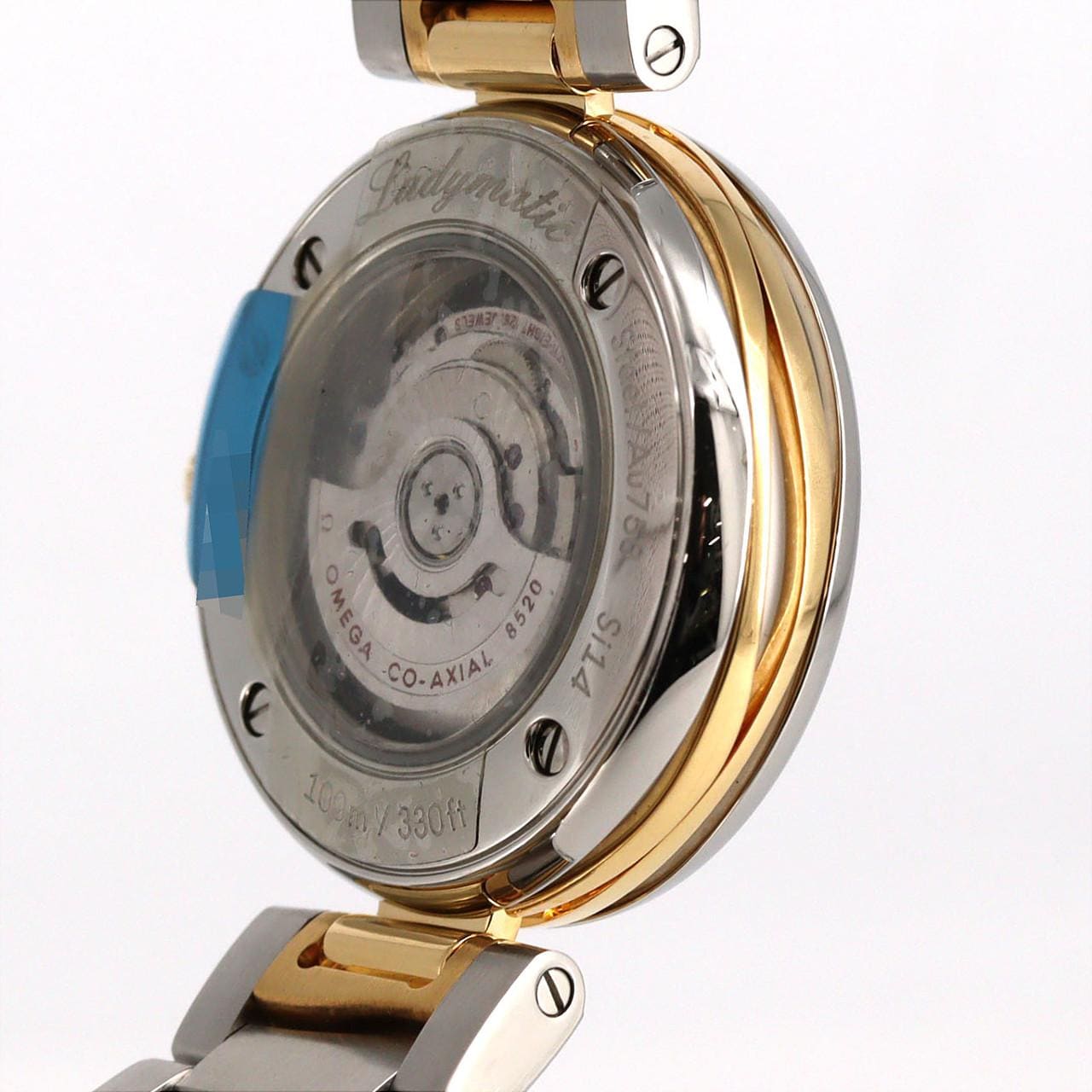 【新品】歐米茄 Ladymatic YG Combi 11P 425.20.34.20.55.002 不鏽鋼及黃金自動上弦