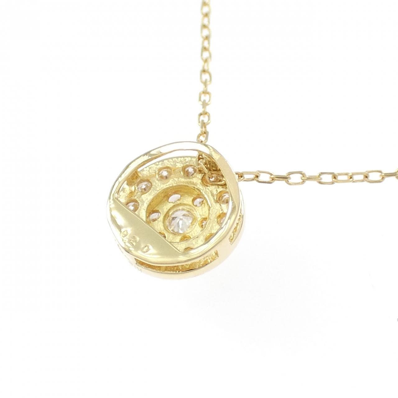 K18YG ダイヤモンド ネックレス 0.20CT