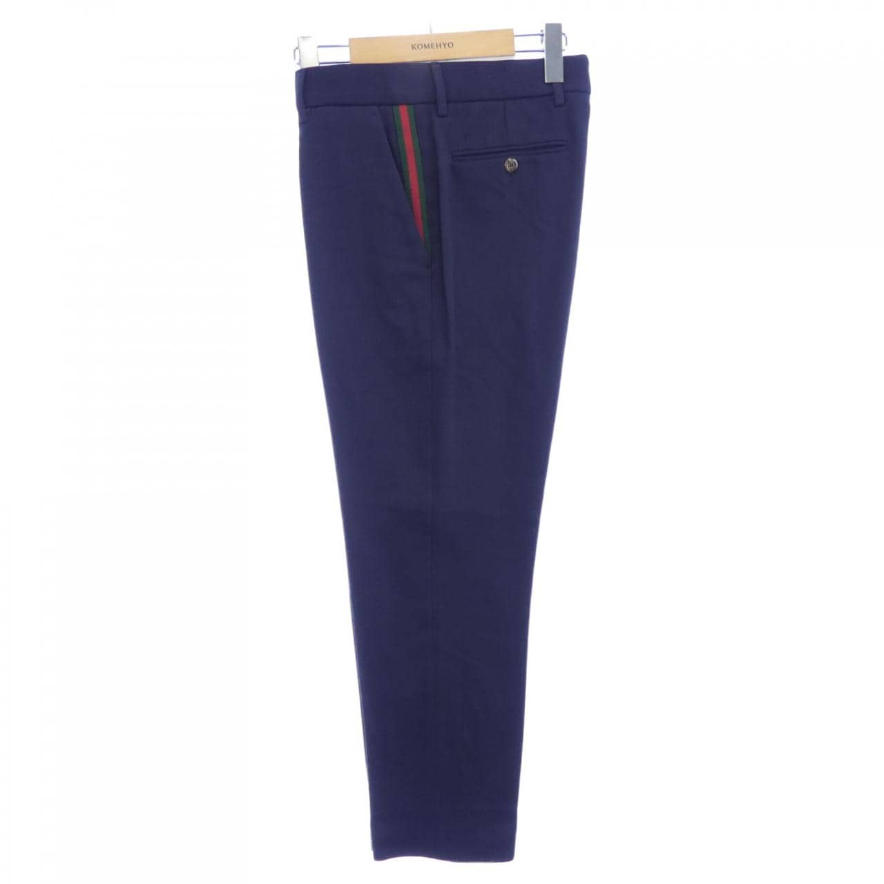 グッチ GUCCI ウェブストライプコットンアンクルパンツ 668588 Z8AQY パンツ