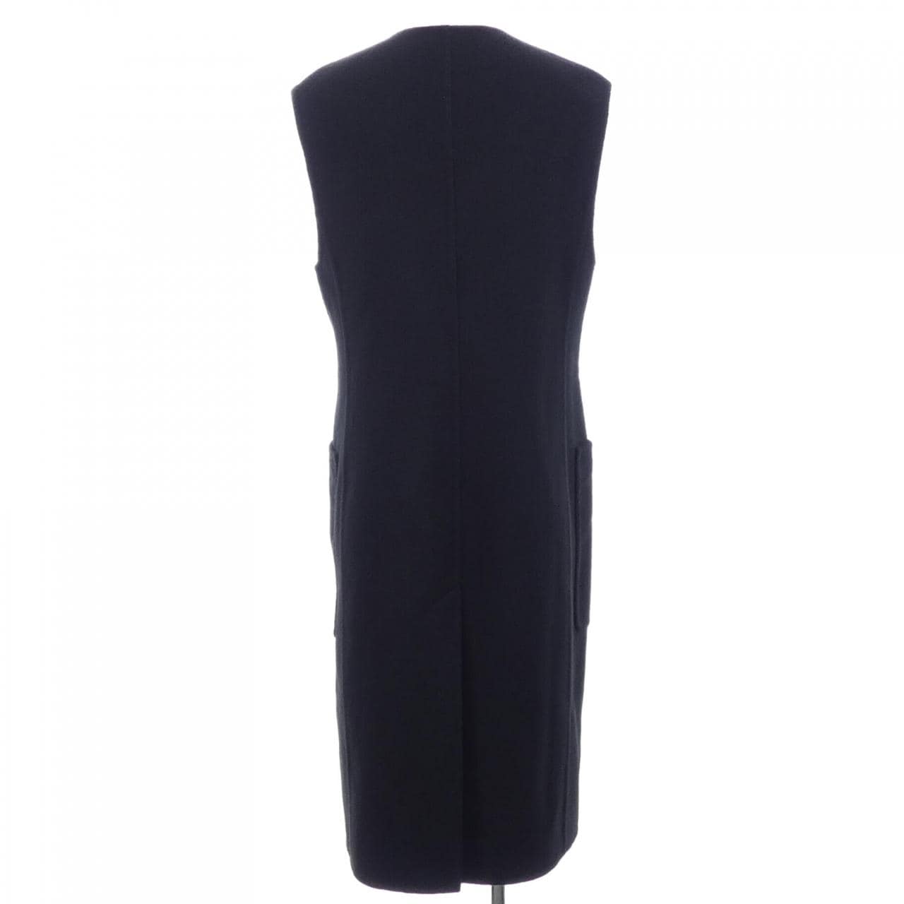 エルメス HERMES ダブルフェイス ロングジレ 3E0223DB ロングベスト